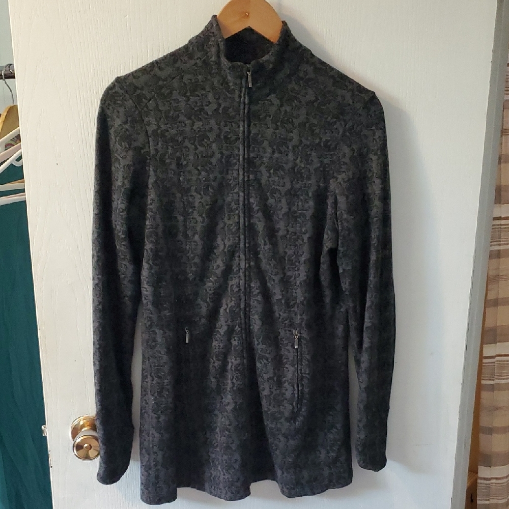 Ibex Gray Women's Sweater Cardigan